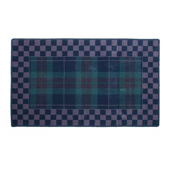 Peacock Tartan Rug – 2’3″ x 3’9″