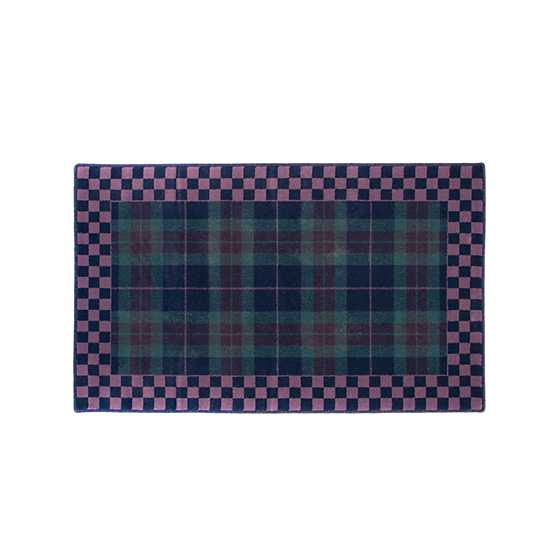 Peacock Tartan Rug – 3′ x 4’11»