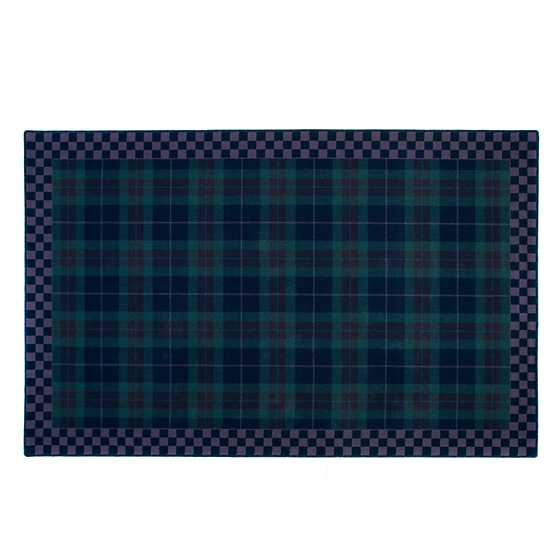 Peacock Tartan Rug – 5’1″ x 8’2″