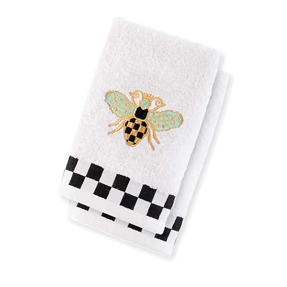 Queen Bee Fingertip Towels – Set of 2