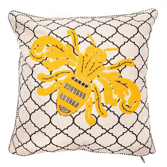 Queen Bee Outdoor Pillow