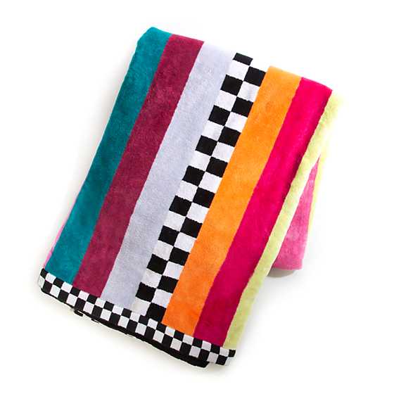 Ribbon & Dot Beach Towel