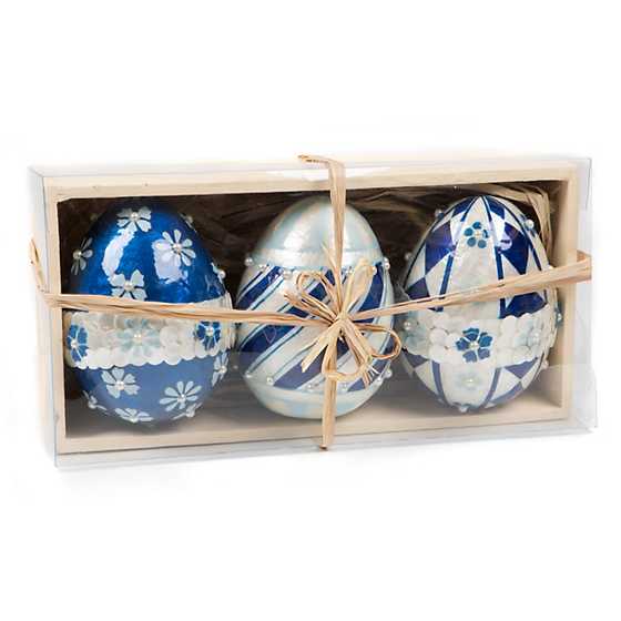 Royal Capiz Eggs – Set of 3