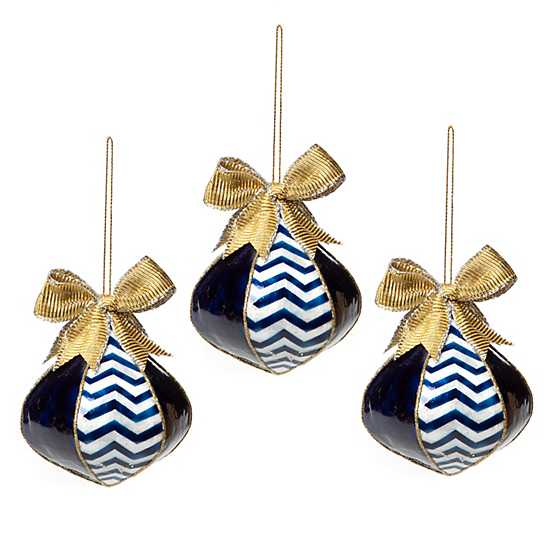 Royal Capiz Onion Ornaments – Set of 3