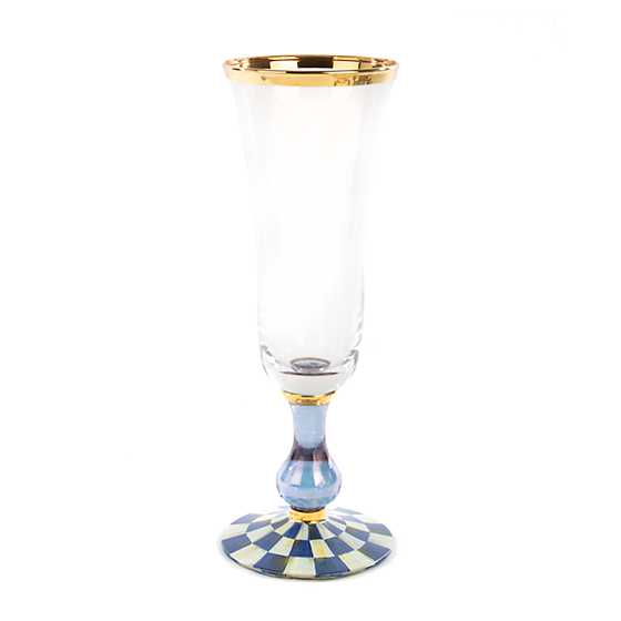 Royal Check Champagne Flute