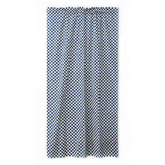 Royal Check Curtain Panel