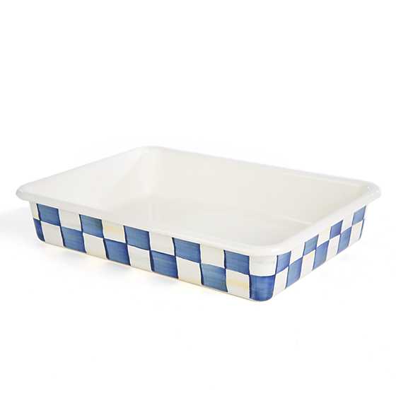 Royal Check Enamel Baking Pan – 9″ x 13″