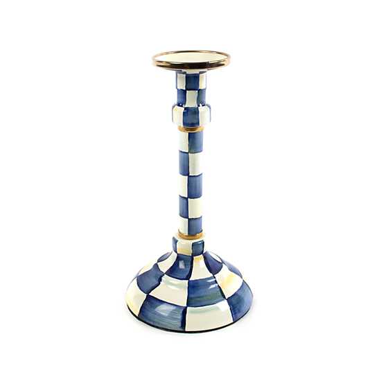 Royal Check Enamel Candlestick – Mighty