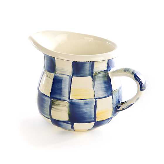 Royal Check Enamel Little Creamer