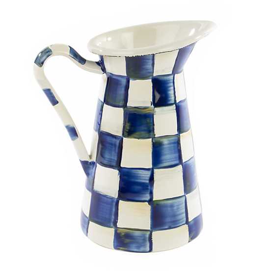 Royal Check Enamel Practical Pitcher – Small