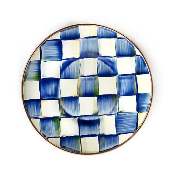 Royal Check Enamel Saucer