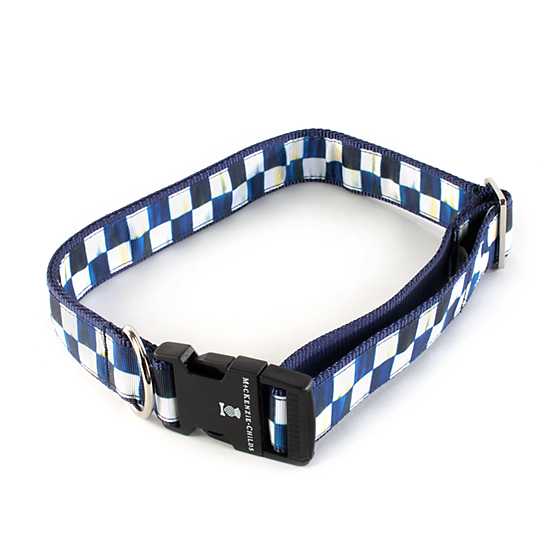 Royal Check Pet Collar – Extra Large