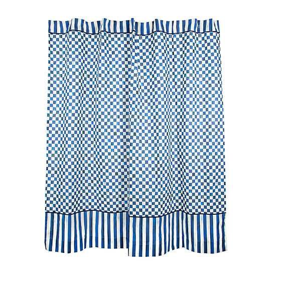 Royal Check Shower Curtain