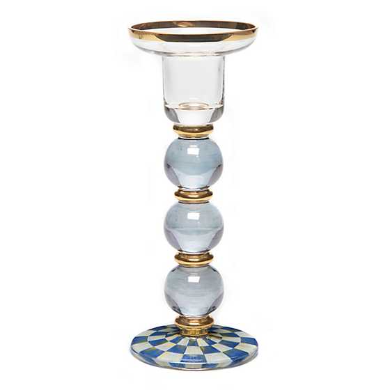 Royal Check Sphere Candlestick – Large