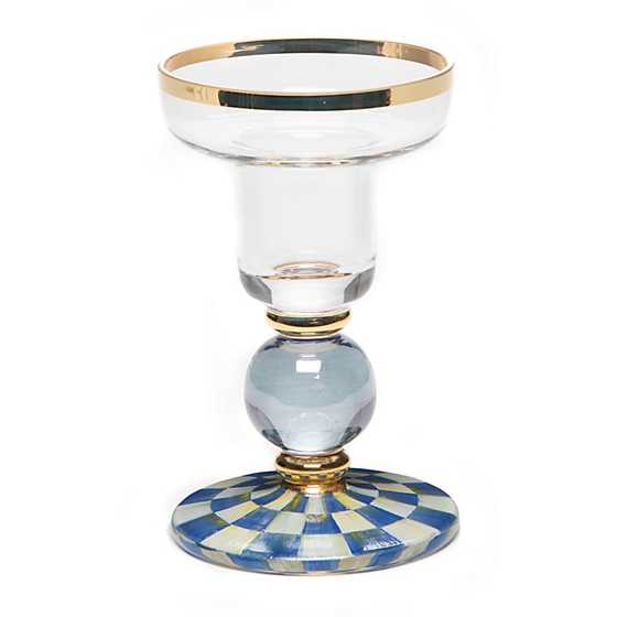 Royal Check Sphere Candlestick – Small