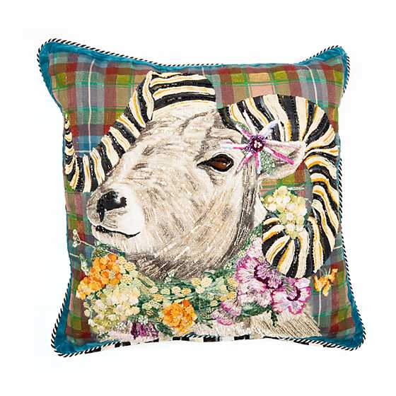 Scottish Ram Pillow