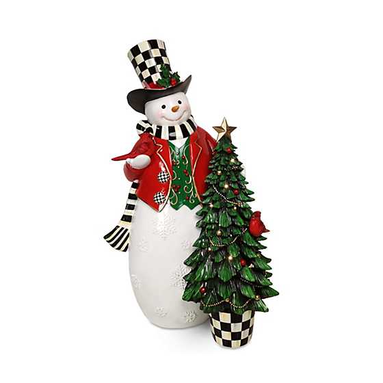 Snowman Trophy Figure