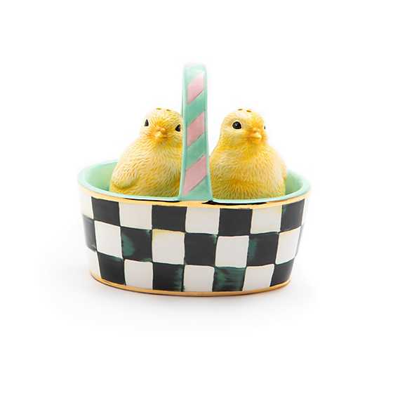 Spring Basket Salt & Pepper Set