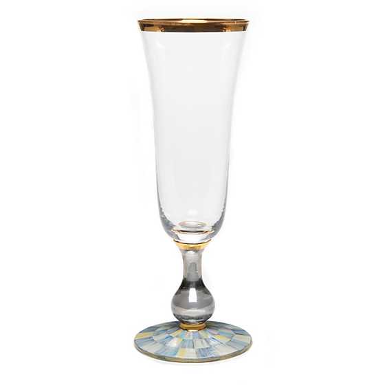 Sterling Check Champagne Flute