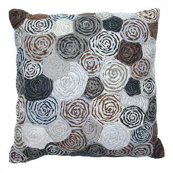 Sterling Rose Pillow