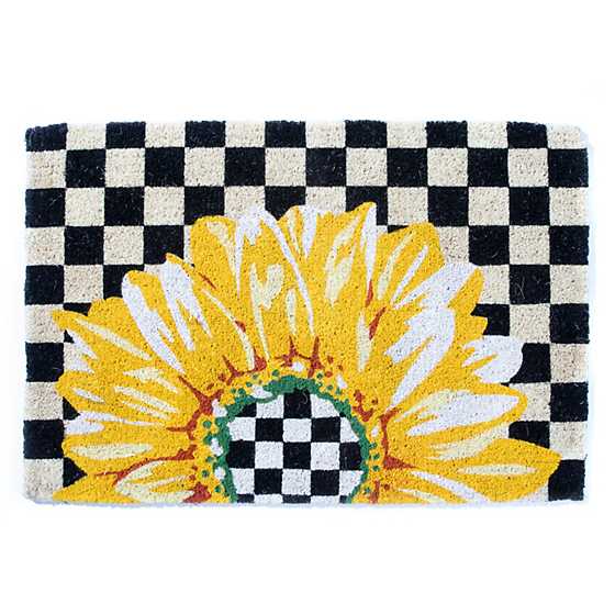 Sunflower Entrance Mat