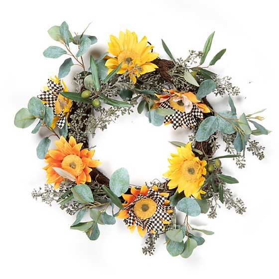 Sunny Blooms Wreath