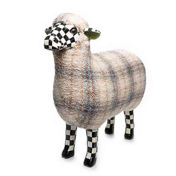 Tartan Sheep – Blue