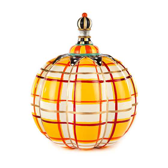 Tartan Spice Pumpkin – Butterscotch Plaid