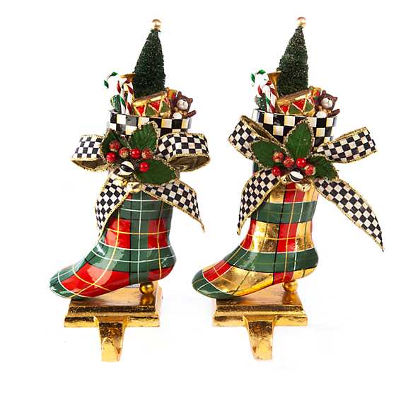 Tartan Stocking Hooks – Set of 2