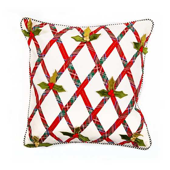 Tartan Trellis Pillow