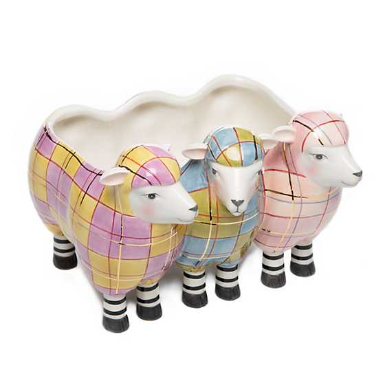 Tartan Trio Planter