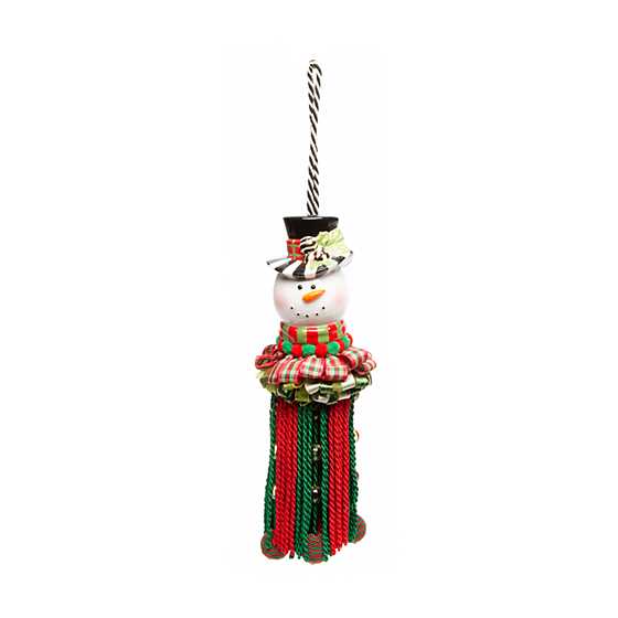 Top Hat Snowman Tassel