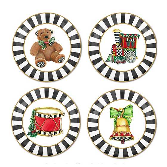 Toyland Plates – Set of 4