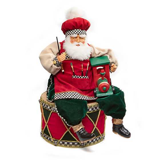 Toyland Toymaker Santa