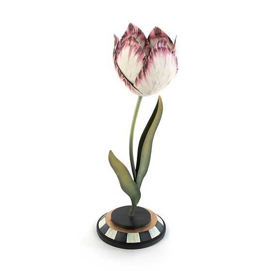 Tulip Candle Holder – Pink & Ivory – Small