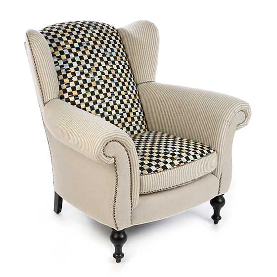 Underpinnings Studio Wing Chair – Flax