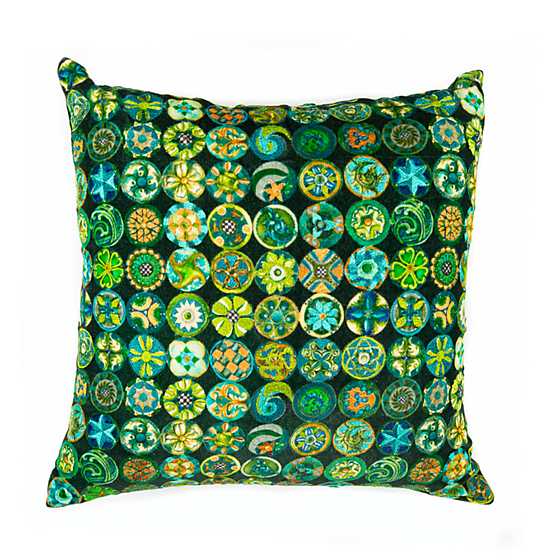 Vintage Buttons Pillow