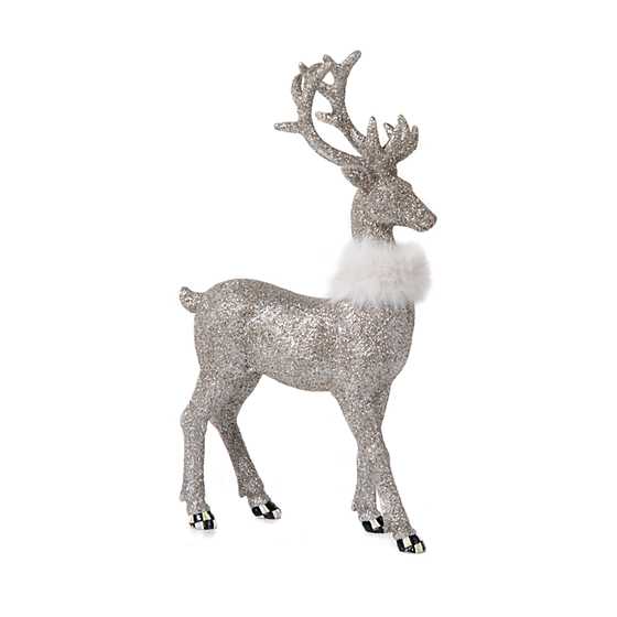 Vintage Silver Deer – Standing