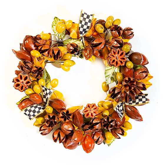 Walk in the Woods Bobeche Wreath