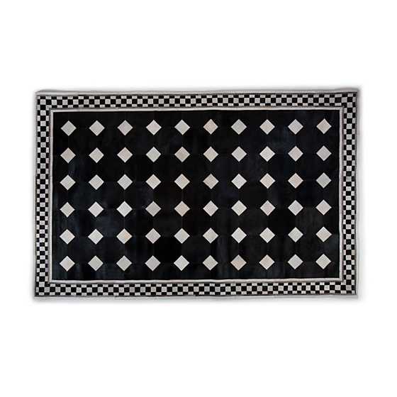 Westminster Hair on Hide Rug – Black – 5′ x 8′