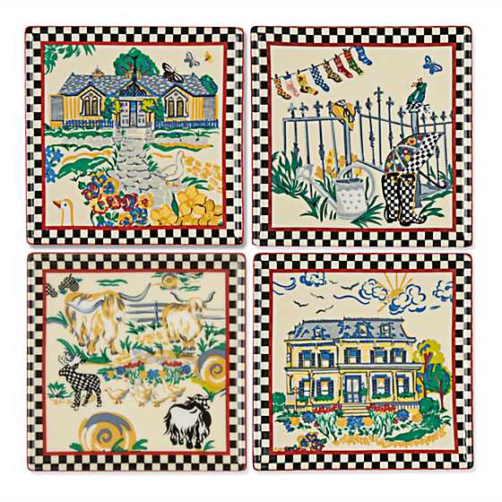 Whimsyland Coasters – Set of 4