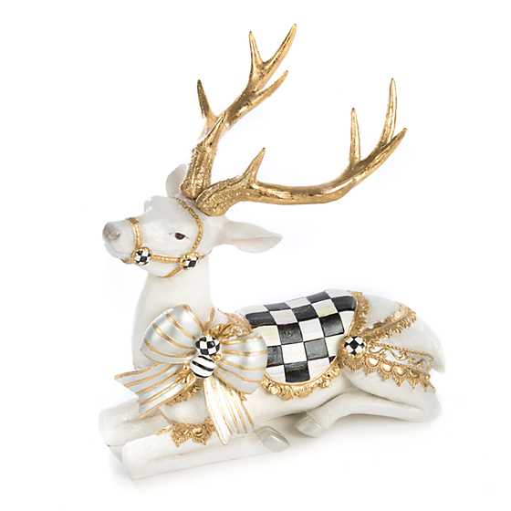 White Bow Tie Deer – Resting