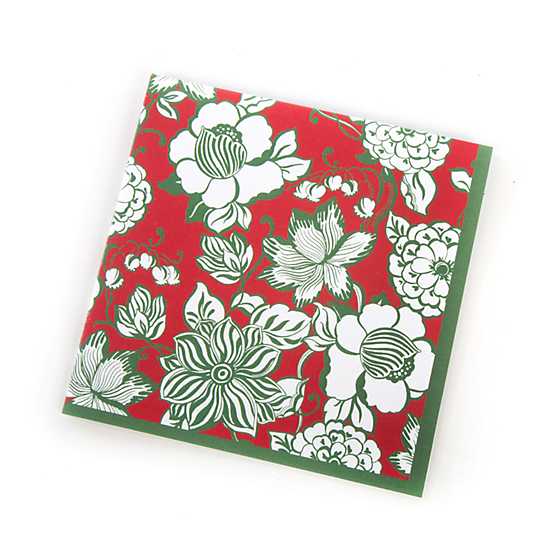 Winter Bouquet Paper Napkins – Cocktail