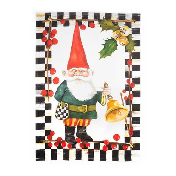 Woodland Gnome Dish Towel