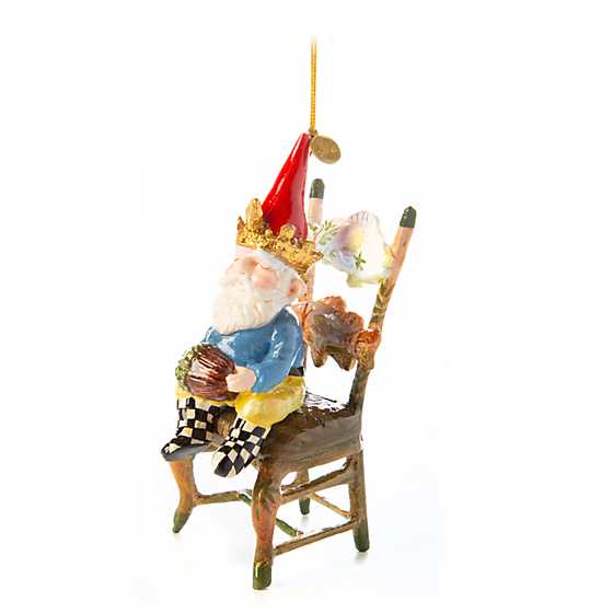 Woodland Gnome Ornament – Chair