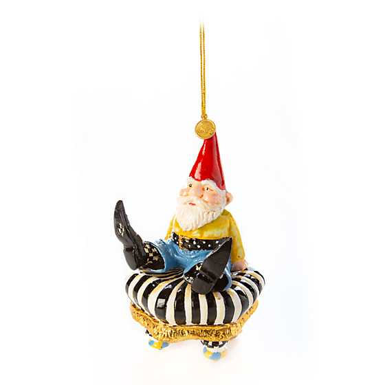 Woodland Gnome Ornament – Setting Seat