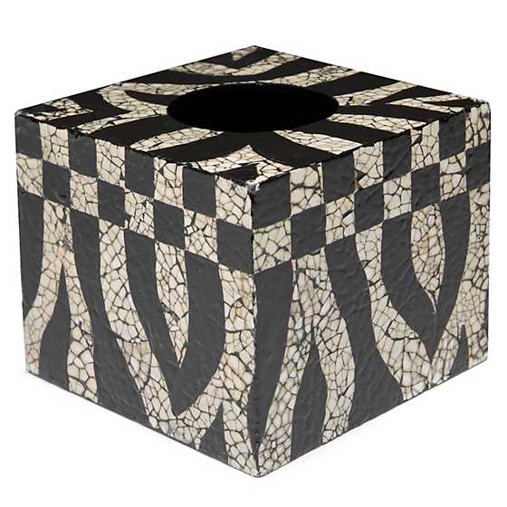 Zebra Boutique Tissue Box