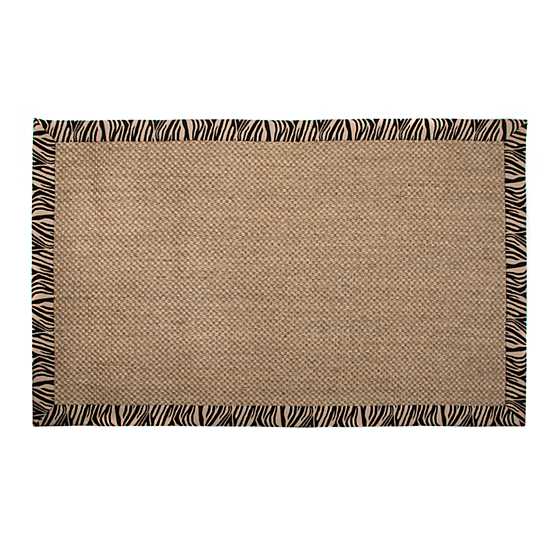 Zebra Sisal Rug – 3′ x 5′