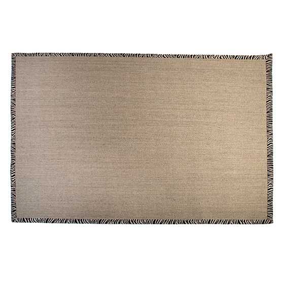 Zebra Sisal Rug – 8′ x 10′